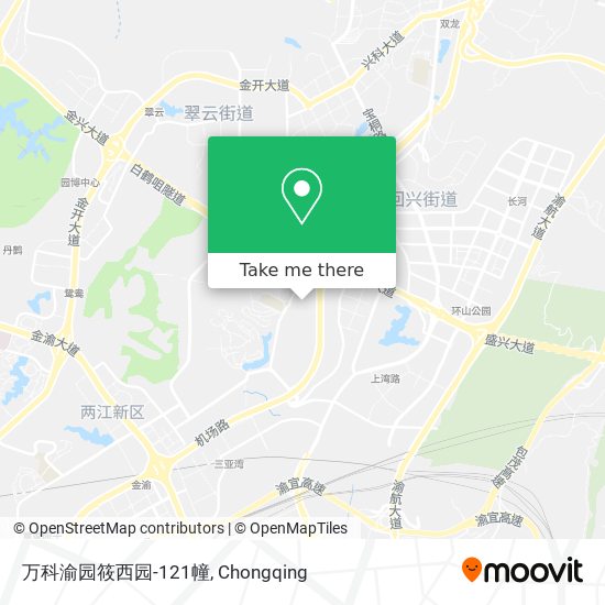 万科渝园筱西园-121幢 map