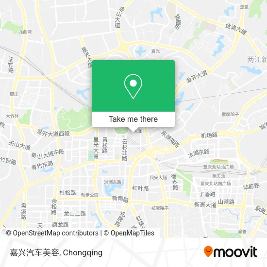 嘉兴汽车美容 map