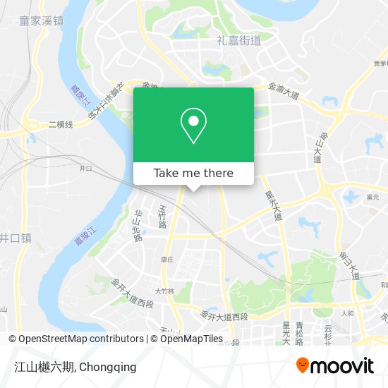 江山樾六期 map