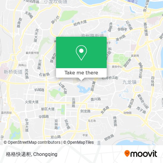 格格快递柜 map