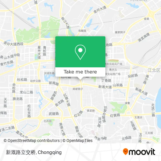 新溉路立交桥 map