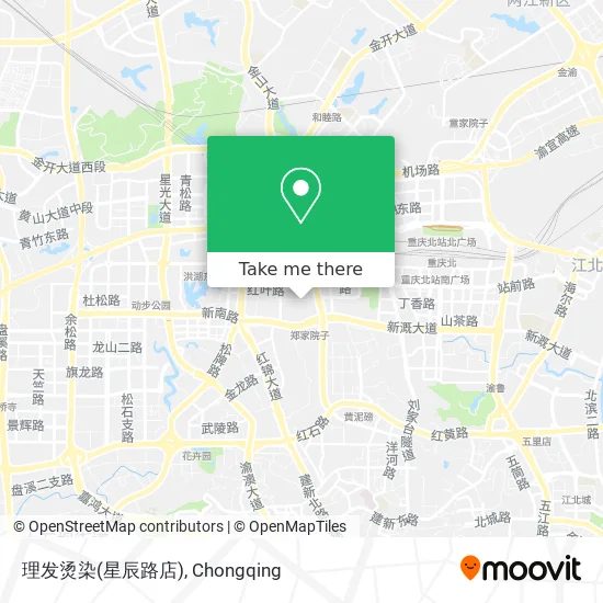 理发烫染(星辰路店) map