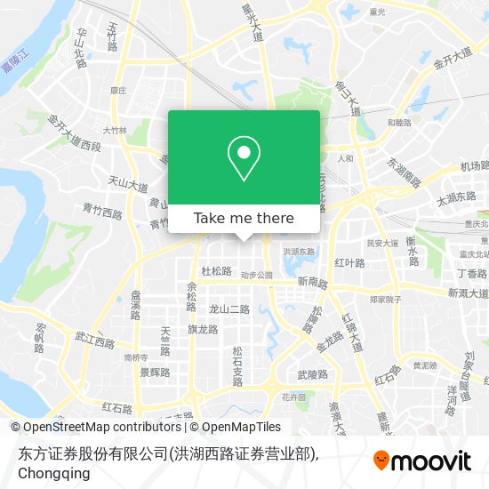 东方证券股份有限公司(洪湖西路证券营业部) map