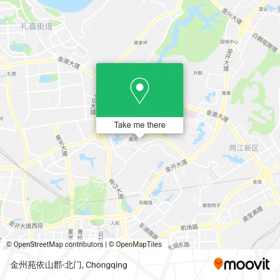 金州苑依山郡-北门 map