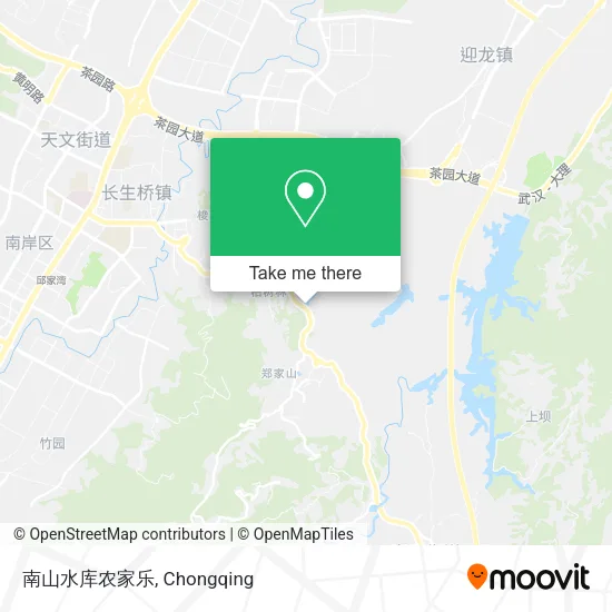 南山水库农家乐 map