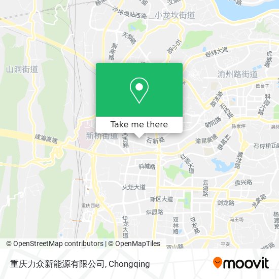 重庆力众新能源有限公司 map