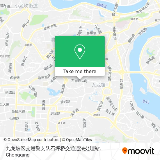九龙坡区交巡警支队石坪桥交通违法处理站 map