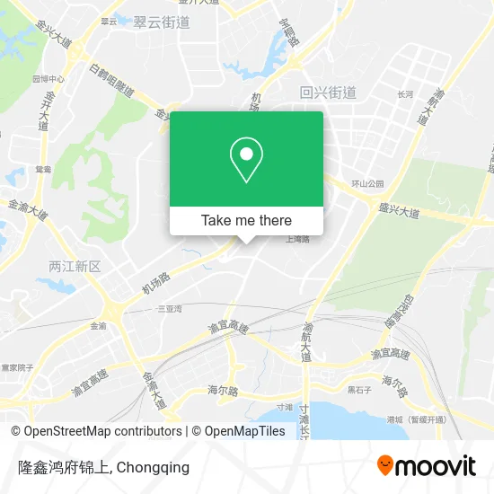 隆鑫鸿府锦上 map