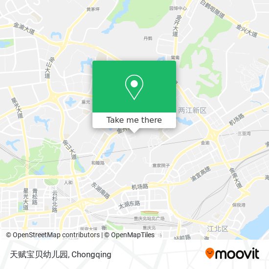 天赋宝贝幼儿园 map