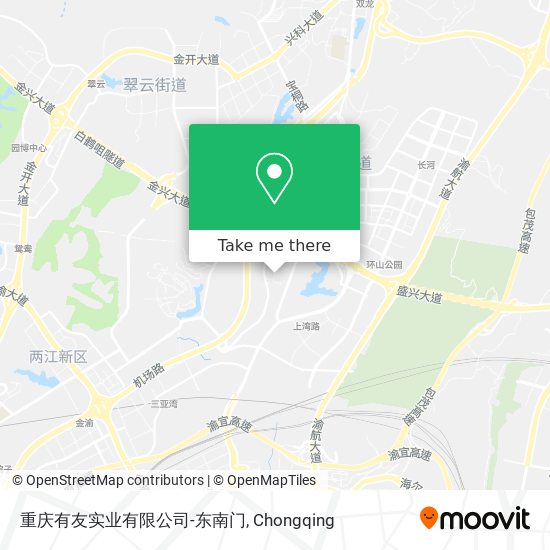 重庆有友实业有限公司-东南门 map