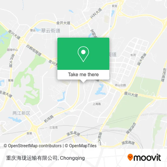 重庆海珑运输有限公司 map