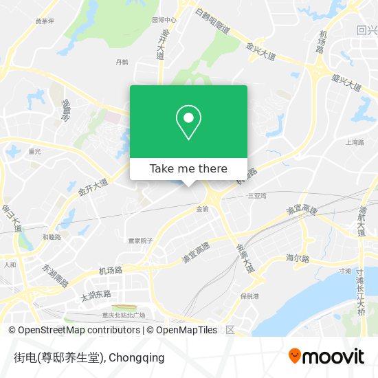 街电(尊邸养生堂) map