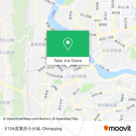 E106度重庆小火锅 map