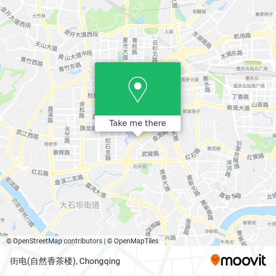 街电(自然香茶楼) map