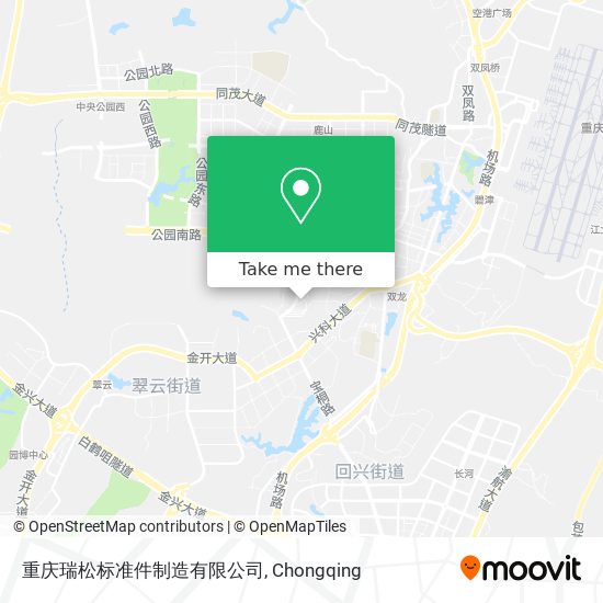 重庆瑞松标准件制造有限公司 map