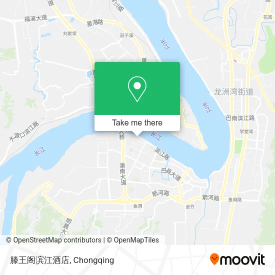 滕王阁滨江酒店 map