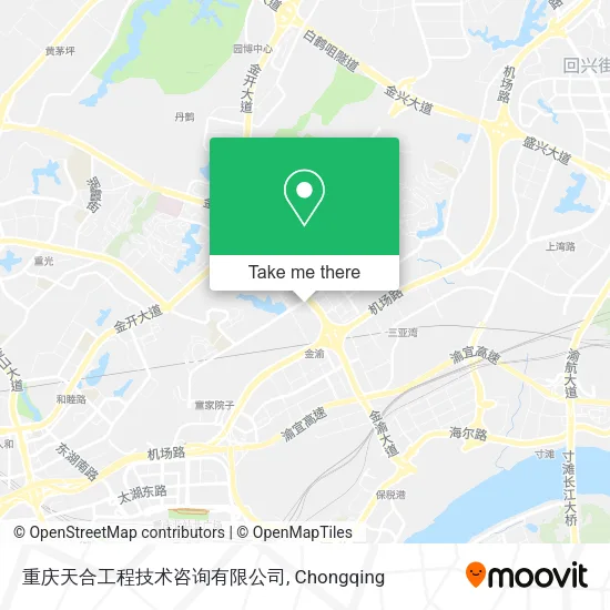 重庆天合工程技术咨询有限公司 map