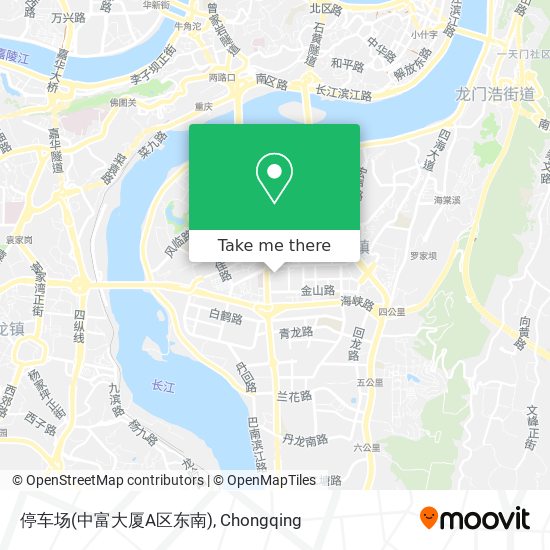 停车场(中富大厦A区东南) map