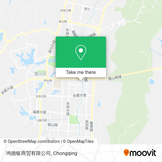 鸿德银商贸有限公司 map