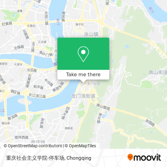 重庆社会主义学院-停车场 map