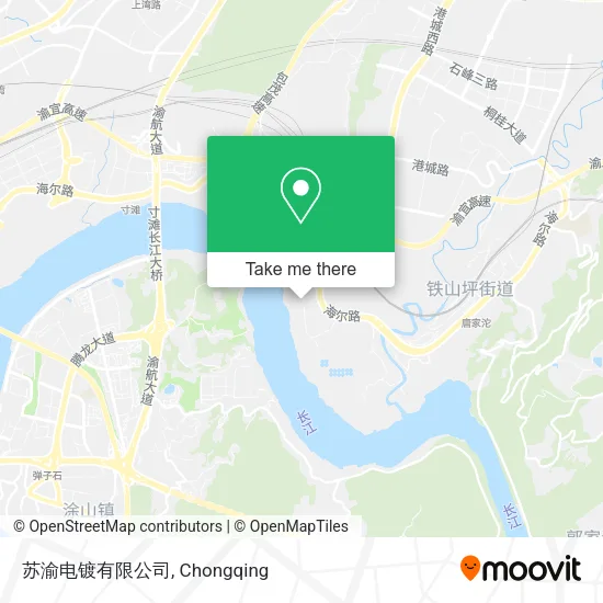 苏渝电镀有限公司 map