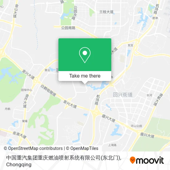 中国重汽集团重庆燃油喷射系统有限公司(东北门) map
