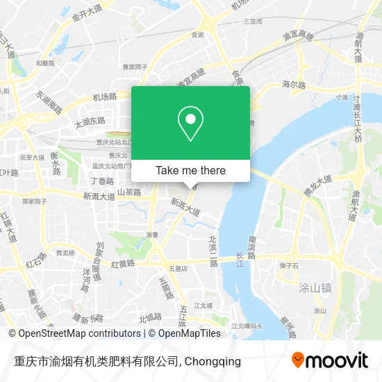 重庆市渝烟有机类肥料有限公司 map
