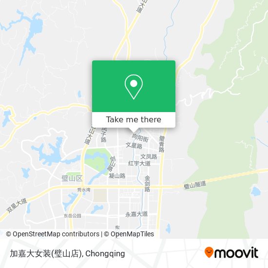 加嘉大女装(璧山店) map