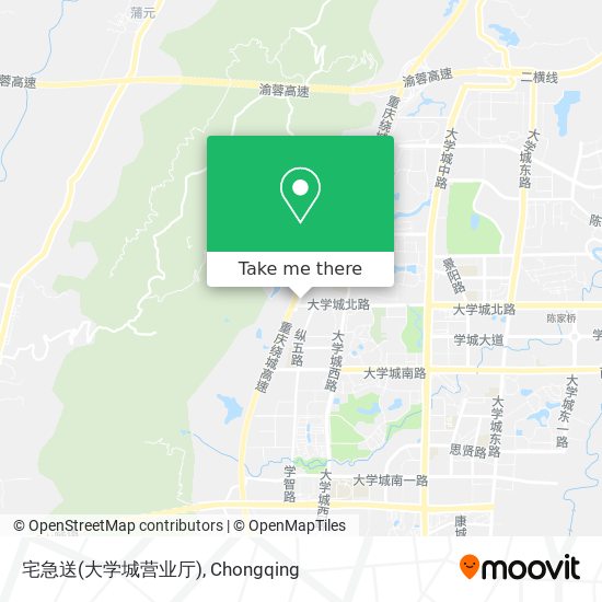 宅急送(大学城营业厅) map