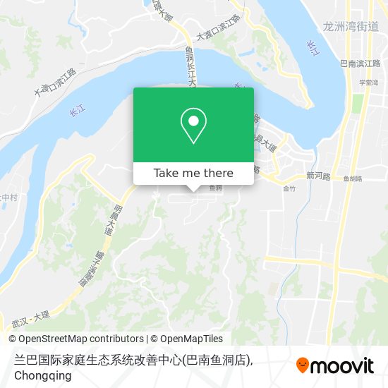 兰巴国际家庭生态系统改善中心(巴南鱼洞店) map