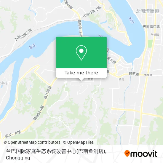 兰巴国际家庭生态系统改善中心(巴南鱼洞店) map