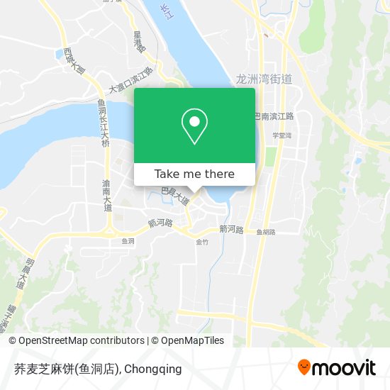 荞麦芝麻饼(鱼洞店) map