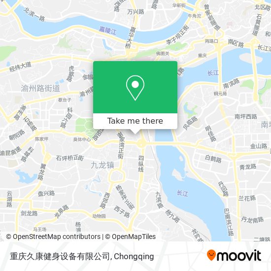 重庆久康健身设备有限公司 map