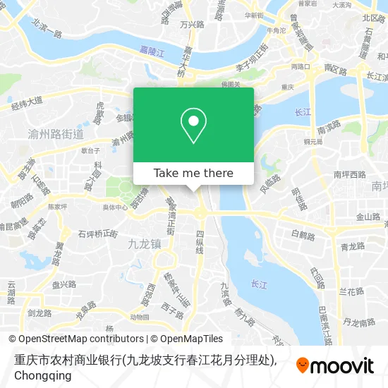 重庆市农村商业银行(九龙坡支行春江花月分理处) map