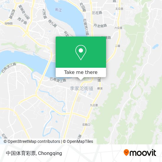 中国体育彩票 map