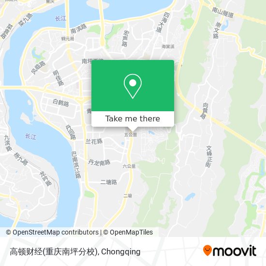 高顿财经(重庆南坪分校) map