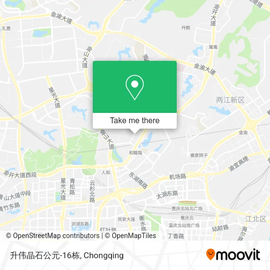 升伟晶石公元-16栋 map