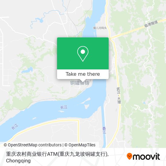 重庆农村商业银行ATM(重庆九龙坡铜罐支行) map