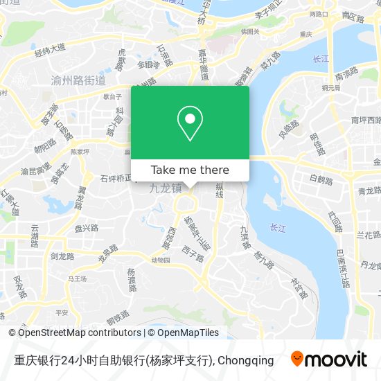 重庆银行24小时自助银行(杨家坪支行) map