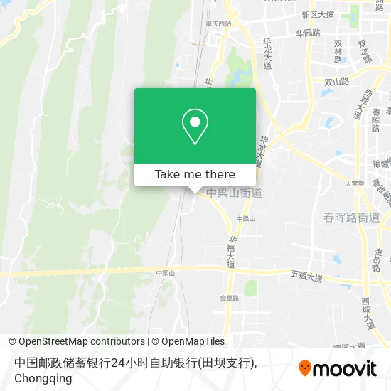 中国邮政储蓄银行24小时自助银行(田坝支行) map