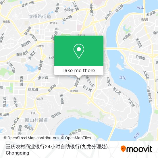 重庆农村商业银行24小时自助银行(九龙分理处) map