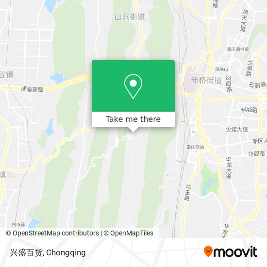 兴盛百货 map