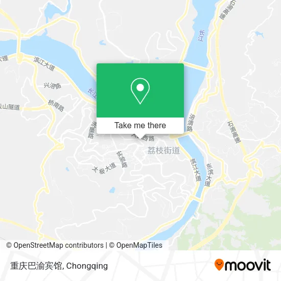 重庆巴渝宾馆 map