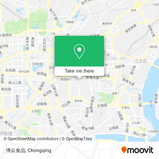 博众食品 map