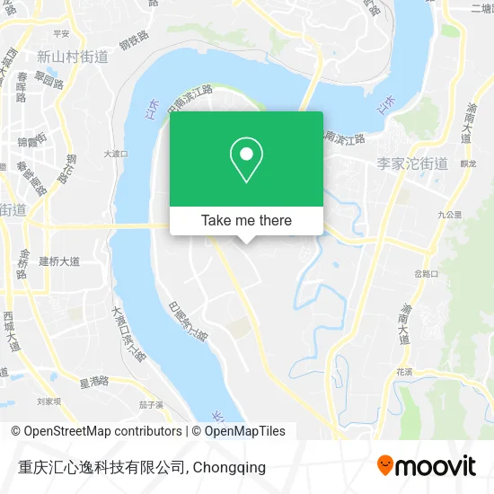 重庆汇心逸科技有限公司 map