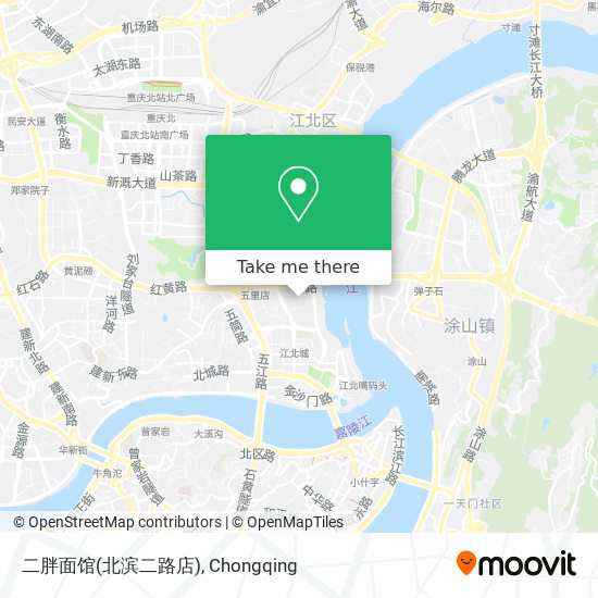 二胖面馆(北滨二路店) map