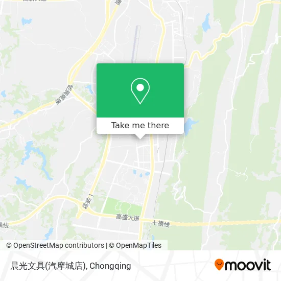 晨光文具(汽摩城店) map