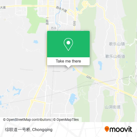 综联道一号桥 map