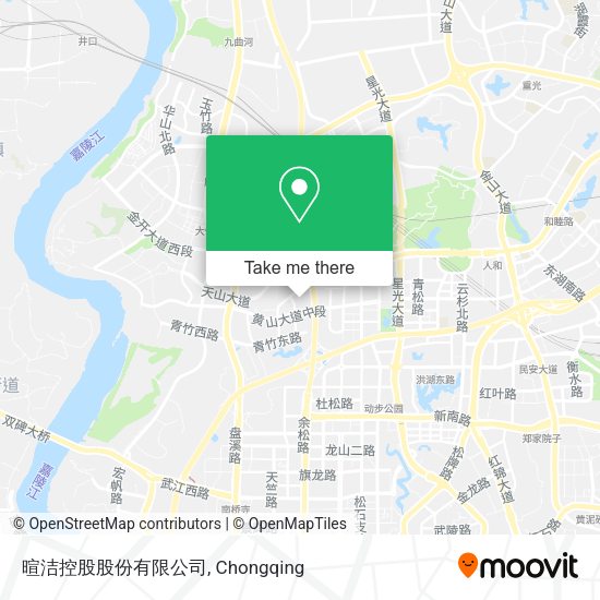 暄洁控股股份有限公司 map
