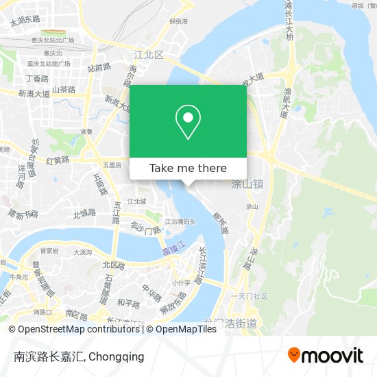 南滨路长嘉汇 map